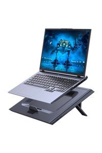 Baseus Katlanabilir Plastik Dikey Ayarlanabilir Soğutuculu Taşınabilir Laptop Standı