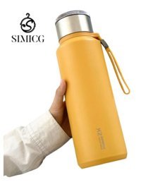 Simicg Su Ayırıcı Paslanmaz Çelik 0.45 lt Outdoor Termos Sarı