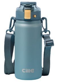 Xcj Paslanmaz Çelik 0.6 lt Outdoor Termos Mavi