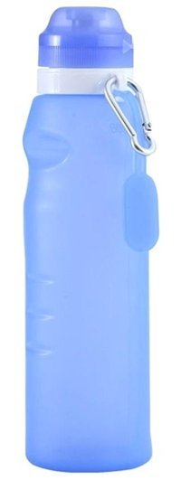 Orz Silikon 600 ml Outdoor Termos Mavi
