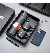 Verahed Bardaklı Paslanmaz Çelik 0.54 lt Outdoor Termos Gri