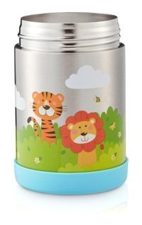 Joystar Baby Bee Paslanmaz Çelik 450 ml Outdoor Termos Mavi