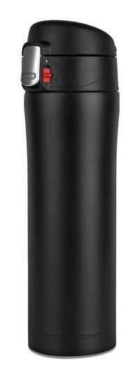 Aliyosso Paslanmaz Çelik 0.45 lt Outdoor Termos Siyah