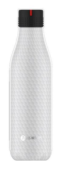 Les Artistes Paris Nid D'Abeille Çelik 0.5 lt Outdoor Termos Beyaz