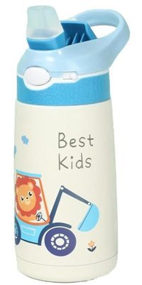 Xcj Paslanmaz Çelik 400 ml Outdoor Termos Mavi