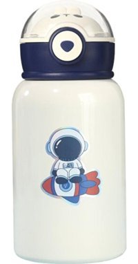 Qianze Paslanmaz Çelik 0.5 lt Outdoor Termos Beyaz