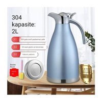 Hyt Çift Kat İzolasyonlu Paslanmaz Çelik 0.8 lt Outdoor Termos Mavi