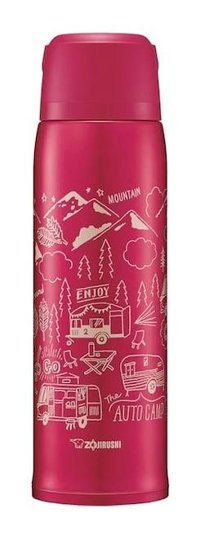 Zojirushi Sj-Js10 Paslanmaz Çelik 1 lt Outdoor Termos Kırmızı