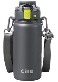 Xcj Paslanmaz Çelik 0.6 lt Outdoor Termos Gri
