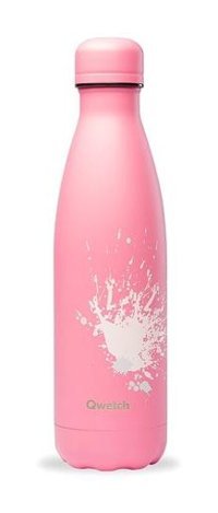 Qwetch Qd3381 Paslanmaz Çelik 0.5 lt Outdoor Termos Pembe