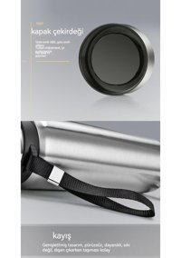 Hyt Dış Mekan Paslanmaz Çelik 800 ml Outdoor Termos Mavi