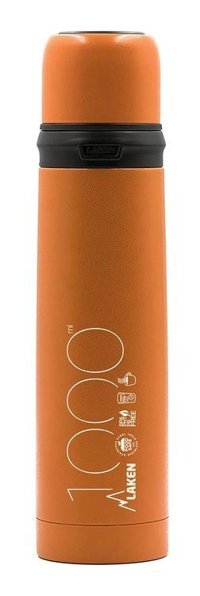 Laken Lk180010O Çelik 1 lt Outdoor Termos Turuncu