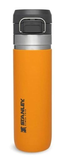 Stanley Go Quick Flip Paslanmaz Çelik 0.7 lt Outdoor Termos Beyaz - Turuncu
