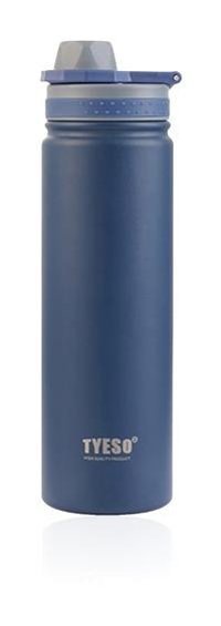 Tyeso Racket Paslanmaz Çelik 750 ml Outdoor Termos Mavi