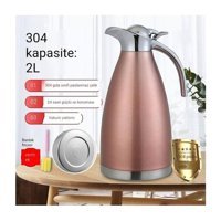 Hyt Yalıtımlı Paslanmaz Çelik 0.8 lt Outdoor Termos Koyu Pembe