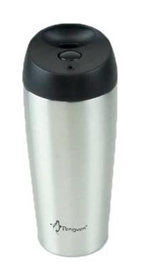 Penguen Png 3027 Paslanmaz Çelik 0.4 lt Outdoor Termos Kahverengi - Siyah