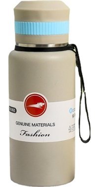 Worryfreeshopping Vakumlu Paslanmaz Çelik 0.8 lt Outdoor Termos Açık Kahverengi
