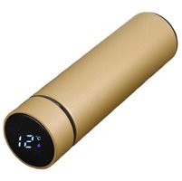 Xcj Akıllı Paslanmaz Çelik 0.5 lt Outdoor Termos Altın
