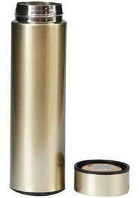 Ecrou Digital Paslanmaz Çelik 450 ml Outdoor Termos Altın