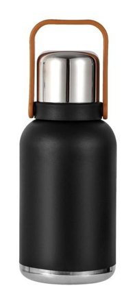 Hyt Taşınabilir Paslanmaz Çelik 800 ml Outdoor Termos Beyaz - Siyah