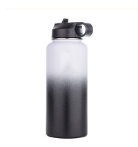 CBTxGlobal Paslanmaz Çelik Outdoor Termos Beyaz - Siyah