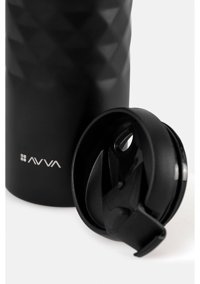 Avva B009900 Paslanmaz Çelik 0.4 lt Outdoor Termos Siyah