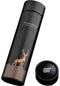 Orz Digital Paslanmaz Çelik 500 ml Outdoor Termos Siyah