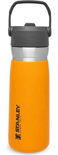 Stanley The Iceflow Flip Straw Paslanmaz Çelik 650 ml Outdoor Termos Turuncu