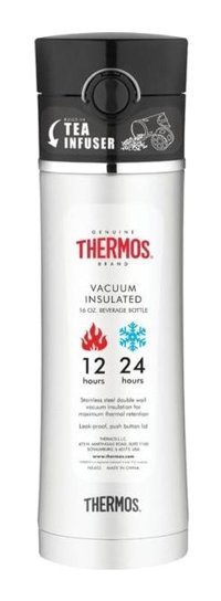 Thermos Ns403 Paslanmaz Çelik 0.47 lt Outdoor Termos Siyah
