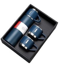 Orz Portatif Paslanmaz Çelik 0.5 lt Outdoor Termos Mavi