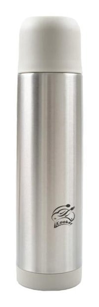 Cooker Ckr2002 Paslanmaz Çelik 0.75 lt Outdoor Termos Gri