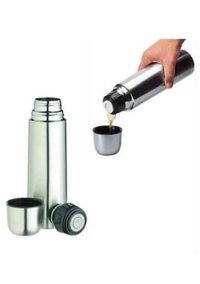 Hitfoni Paslanmaz Çelik 750 ml Outdoor Termos Gümüş