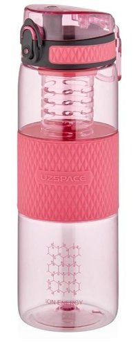 Uzspace Tritan Plastik 700 ml Outdoor Termos Pembe