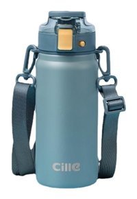 Worryfreeshopping Paslanmaz Çelik 0.6 lt Outdoor Termos Mavi