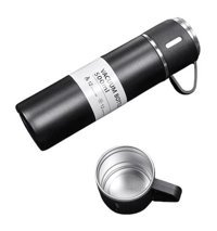Coofbe Çift Katmanlı Paslanmaz Çelik 0.5 lt Outdoor Termos Kahverengi