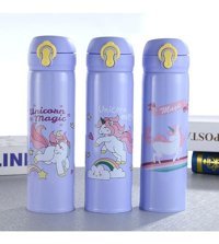 Piraye Gift Unicorn Paslanmaz Çelik 0.5 lt Outdoor Termos Mor