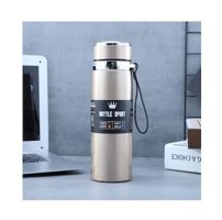 Worryfreeshopping Portatif Paslanmaz Çelik 1 lt Outdoor Termos Gri