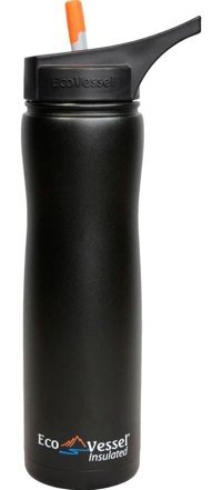 Eco Vessel Insulated Paslanmaz Çelik 0.7 lt Outdoor Termos Siyah