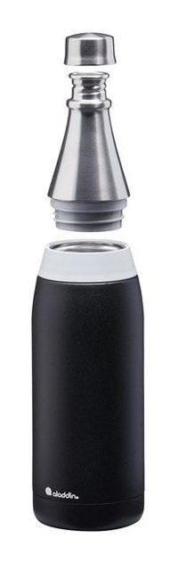 Aladdin Fresco Thermavac Paslanmaz Çelik 0.6 lt Outdoor Termos Siyah