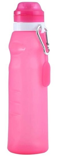 Orz Silikon 600 ml Outdoor Termos Pembe