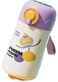 Xcj Paslanmaz Çelik 400 ml Outdoor Termos Mor