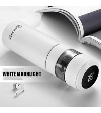 Alibee Akıllı Paslanmaz Çelik 0.45 lt Outdoor Termos Beyaz