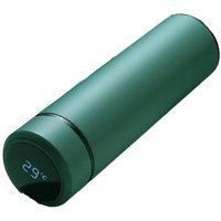 Worryfreeshopping Akıllı Paslanmaz Çelik 0.5 lt Outdoor Termos Yeşil