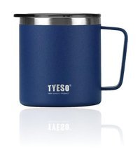 Tyeso Silviya Paslanmaz Çelik 400 ml Outdoor Termos Mavi