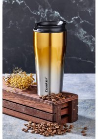 Cooker Trend Star Paslanmaz Çelik 0.4 lt Outdoor Termos Bakır - Gri