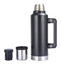 Hyt Taşınabilir Paslanmaz Çelik 1.9 lt Outdoor Termos Siyah