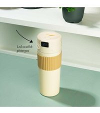 Coocker 1394-2 Paslanmaz Çelik 0.48 lt Outdoor Termos Krem