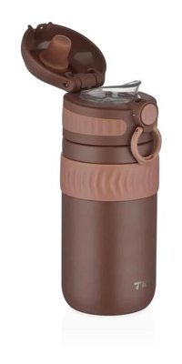 Vagonlife T2006 Paslanmaz Çelik 0.45 lt Outdoor Termos Kahverengi
