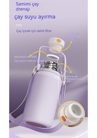Hyt Paslanmaz Çelik 800 ml Outdoor Termos Beyaz