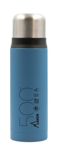 Laken Lk1850A Paslanmaz Çelik 0.5 lt Outdoor Termos Mavi